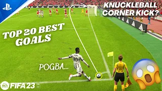 FIFA 23 - TOP 20 BEST GOALS #2 | PS5 [4K60] HDR