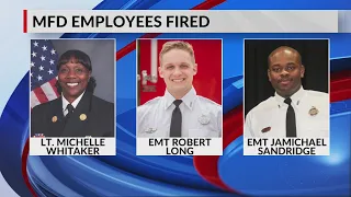 3 Memphis Fire employees terminated in Tyre Nichols investigation