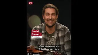 David Garrett - Villáminterjú - Blitzinterview in "Gredig direkt", srf.ch, 19.03.2022