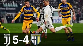 Juventus vs Parma 5-4 Goals & Highlights w/ English Commentary Serie A 2018/19 (LAST 2 MATCHES)