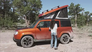 Introducing my mini car camper | 4WD pop-up tent