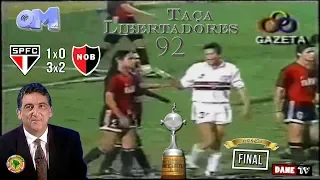 Libertadores 1992 - São Paulo (3) 1x0 (2) Newell's Old Boys