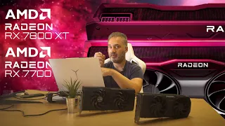 AMD Radeon RX 7800 XT & RX 7700 XT Performance, Power Analysis & Noise Output