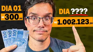 DO ZERO AO MILHÃO COM R$300,00 POR MÊS! VEJA COMO VIVER DE RENDA PASSIVA