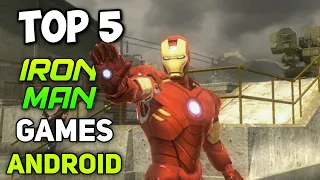 TOP 5 IRON MAN GAMES FOR ANDROID #shorts