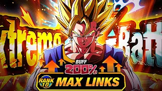 JUST RELEASED ON GLOBAL! LEVEL 10 LINKS 100% RAINBOW STAR EZA LR INT VEGITO! (DBZ: Dokkan Battle)