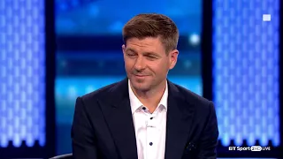 "I've held positive talks." Steven Gerrard discusses the vacant managerial position at Rangers