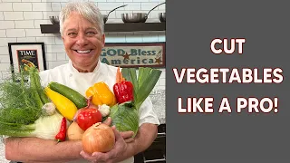 How To Cut The Most Common Vegetables | Chef Jean-Pierre