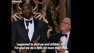 Kobe Bryant accepts first Oscar for 'Dear Basketball' | ABC News