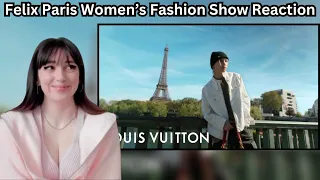 Felix at the Women's Spring Summer 2024 Show in Paris | LOUIS VUITTON - Reaction