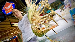 i found the FRESHEST SEAFOOD MARKET in BANGKOK