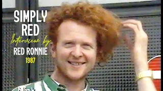 SIMPLY RED - INTERVIEW (1987 Italy)