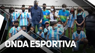 Projeto Onda Esportiva visita o Nilton Santos