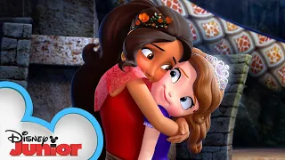 Elena and Sofia Meet For the First Time! | Elena of Avalor | Disney Junior