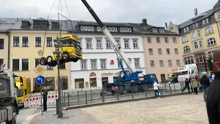 Berggeschrey „Unser Land hängt am seidenen Faden“ Annaberg Buchholz Demo 26.04.24