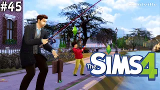 Два рыбака и аквариум ☀ The Sims 4 (PS4) Прохождение #45