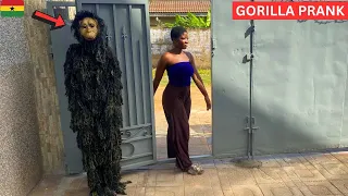 😂😂😂She Didn’t Expect This! Ultimate Gold Gorilla Prank! | Bushman |