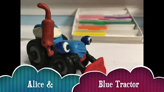 ЛЕПИМ СИНИЙ ТРАКТОР НА КАРАНТИНЕ - We sculpt the blue tractor on the quarantine