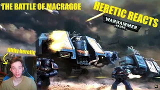 HERETIC Reacts - TYRANIDS FIRST CONTACT & The Battle of Macragge | WARHAMMER 40,000 Lore / History