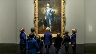 Gainsborough's Blue Boy returns to the UK after 100 years (UK/USA) - BBC News - 24th January 2022
