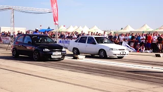 CIELO 2.0 TURBO 350HP vs OPEL CORSA TURBO