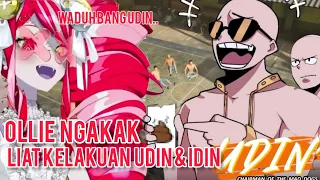 Ollie jadi ngakak brutal liat kelakuan geng Udin & Idin [Kureiji Ollie/Hololive ID]