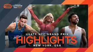 Extended Highlights – USATF NYC Grand Prix | Continental Tour Gold 2022