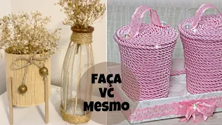 IDEIAS LINDAS PARA DECORAR BANHEIRO E COZINHA  - Faça Você Mesmo tutorial