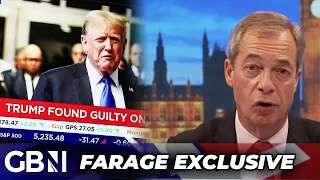EXCLUSIVE: Nigel Farage vows to FIGHT Donald Trump's corner after GUILTY verdict