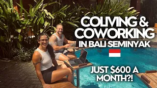 Bali Digital Nomads Coliving and Coworking - Tour of Biliq Seminyak (IS IT WORTH IT?)