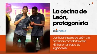 ¡CECINA DE LEÓN! Dani Martínez la lía en la fiesta presentación | Liga Endesa 2023-24