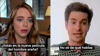 ANDREW le mintió a EMMA STONE sobre el su aparicion en Spiderman No Way Home