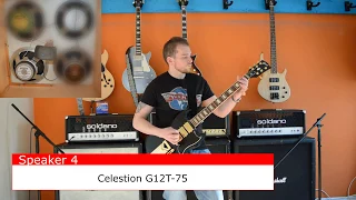 Celestion Greenbacks vs Vintage 30s vs G12T75s