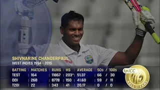 SEMINAL HONOUR FOR SHIVNARINE CHANDERPAUL