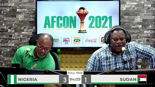 AFCON 2021: Nigeria vs Sudan