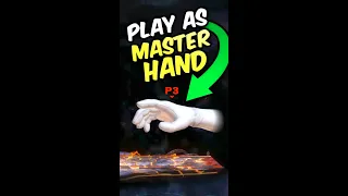 Play as the MASTER HAND #gaming #nintendo #supersmashbros