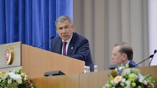 Президент РТ принял участие в годовом собрании акционеров ПАО «Нижнекамскнефтехим»
