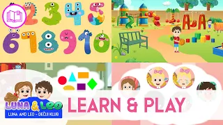 Learn & Play - Educational kids mix | Numbers | Colours |  Shapes | Emotions ...