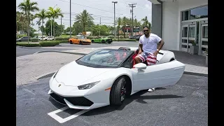 Lamborghini Huracan Spyder Taking Delivery YOU DESERVE IT BRO! First drive from Lamborghini Miami