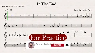 In the end - Linkin Park - Sheet music for Practice