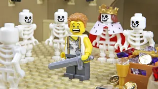 Lego Skeleton Attack - The Homeless