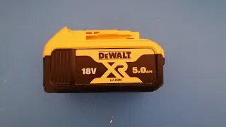 Доработка платы аккумулятора Dewalt