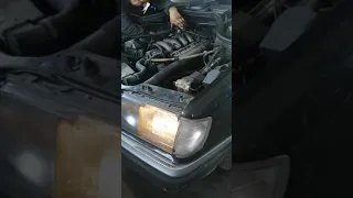 1992 Mercedes-Benz W124 250D 69kw engine sound