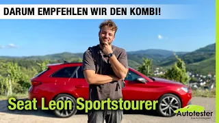 2021 Seat Leon Sportstourer im Test! ♥️ Darum empfehlen wir den Kombi! 🤓 Fahrbericht | ST FR Review