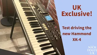UK Exclusive - The New Hammond XK-4 First Look