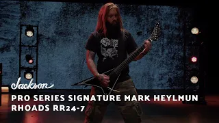 Introducing The Pro Series Signature Mark Heylmun Rhoads RR24-7 | Jackson Guitars