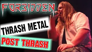 FORBIDDEN - Thrash metal / Post Thrash metal / Обзор от DPrize