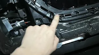 арматура BMW x5m снятие переднего бампера заднего бампера накладки порога расширителей