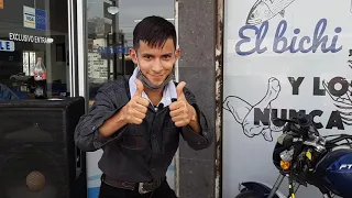 Carlitos el Solo Vino bailando la cumbia del Chiquete