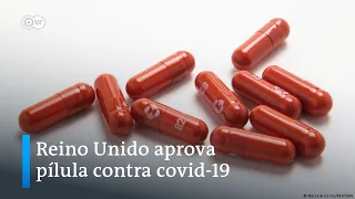 [Notícias em áudio] Reino Unido aprova primeira pílula comprovadamente eficaz contra a covid-19